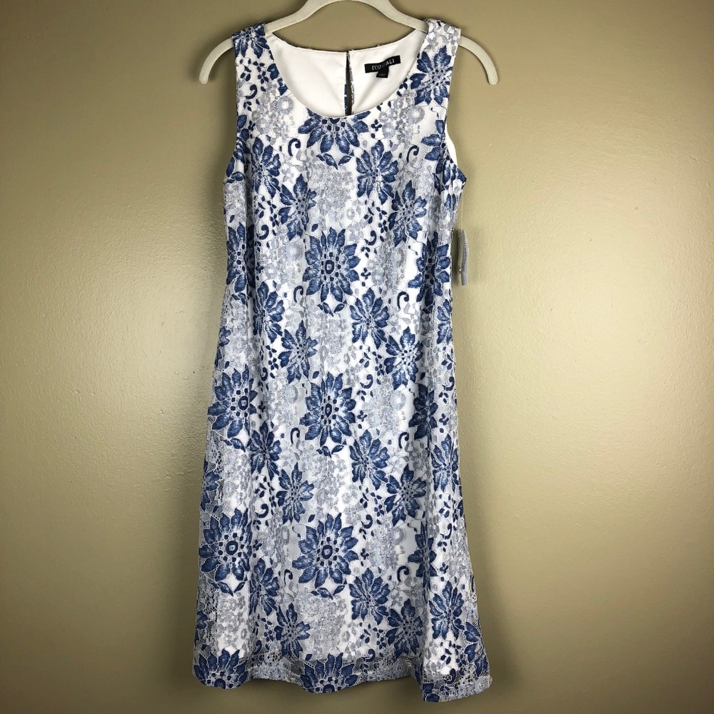 NWT Roz&Ali Snowflake Party Dress | Great detail!